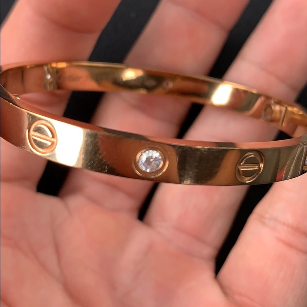 Cartier Bracelet- 18ct rose gold